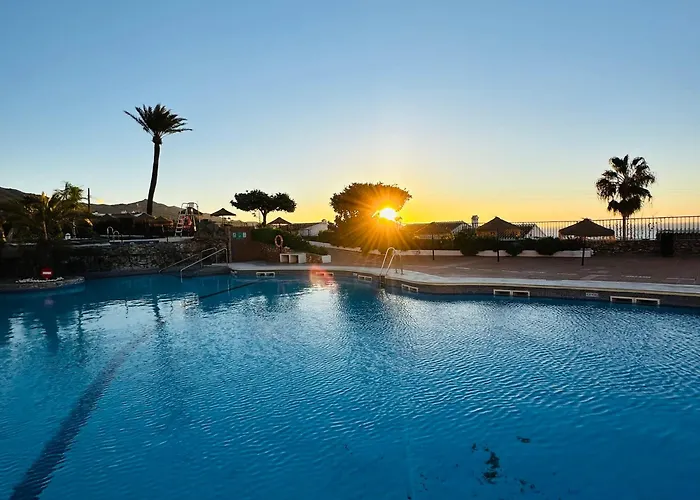 Right By The Pool Area In Capistrano Village Apartment Nerja